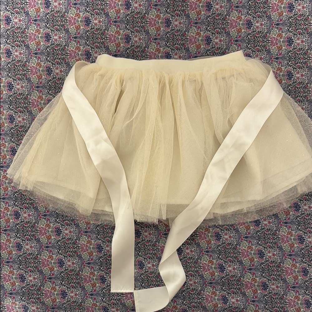 Ralph Lauren Ivory Tulle Skirt